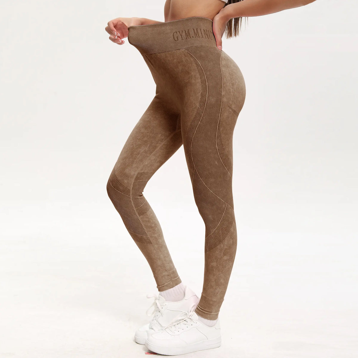 High Waist Knitted Butt-Lifting Yoga Pants
